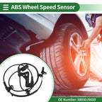 ABS Wheel Speed Sensor for Hyundai Kona (2018-2023) 1 x Left Front Sensor