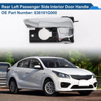 Rear Left Passenger Side Interior Door Handle for Kia Rio (2007–2011) No. 836101G000
