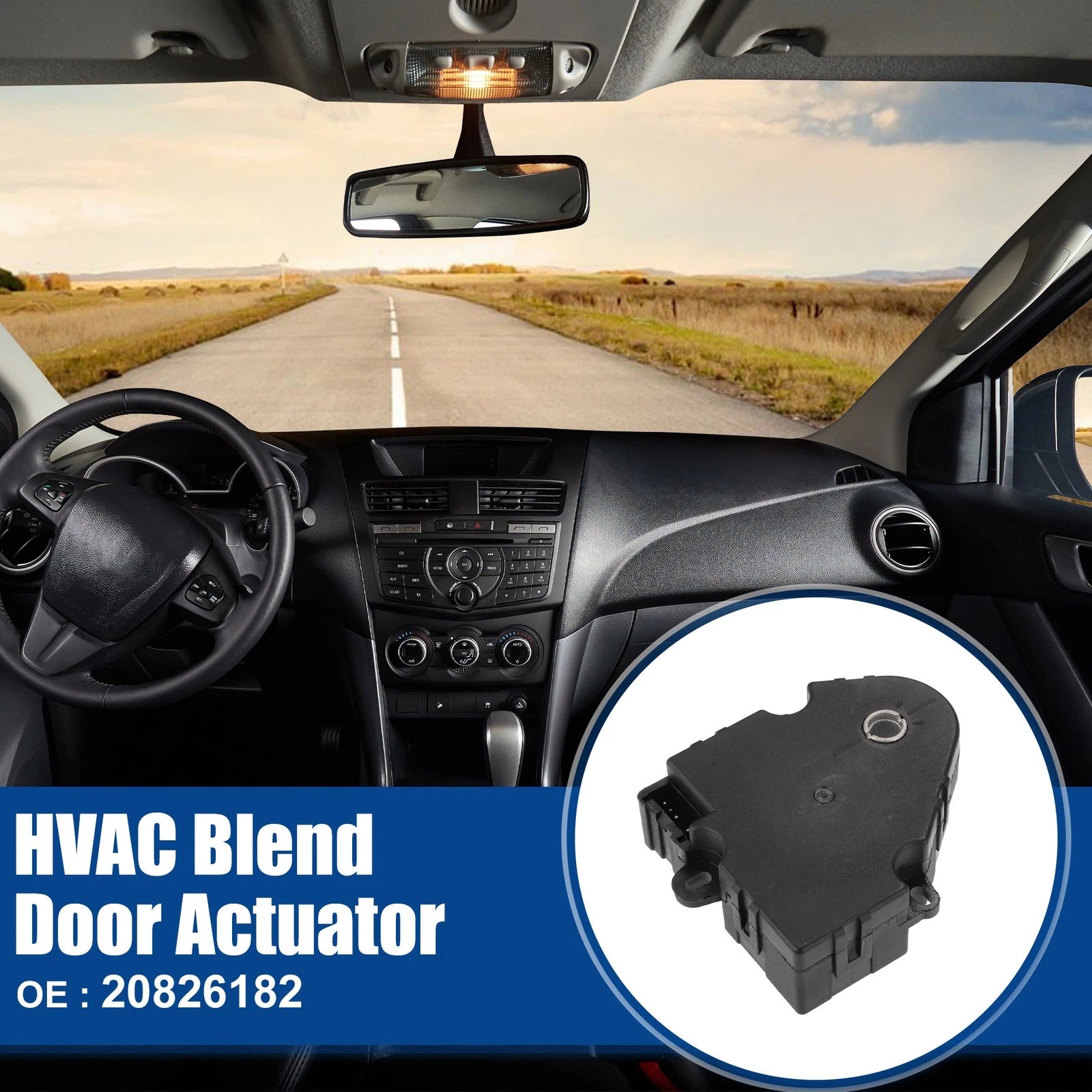 2X HVAC Blend Door Actuator for Buick Enclave (2009–2012) No. 20826182