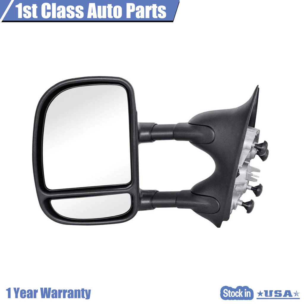 Pair Towing Mirrors for Ford F-250 F-350 F-450 Super Duty (1999–2007)