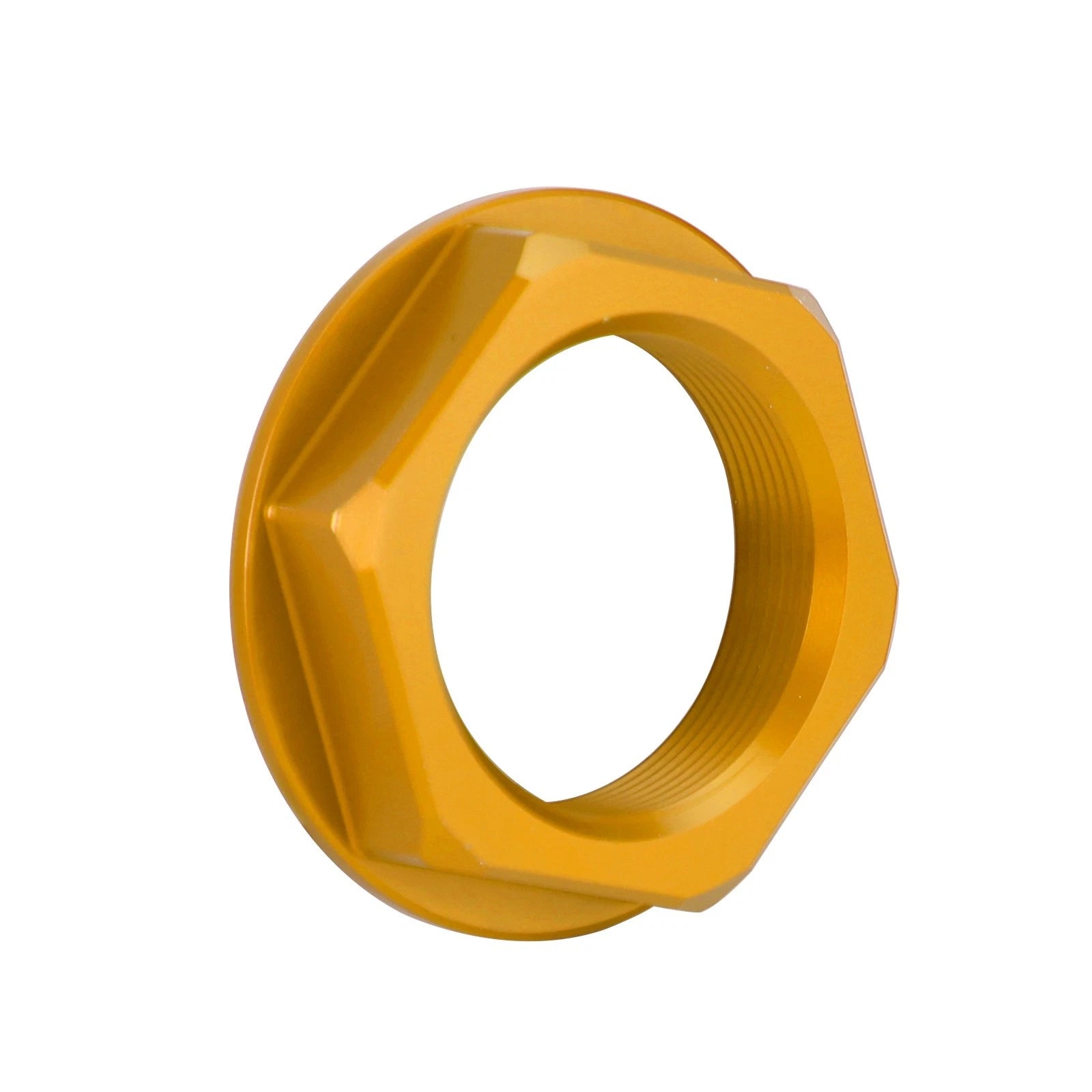 Billet Steering Stem Nut for Suzuki GSXR 600/750, YZF-R1, ZX6R, S1000RR (All Years) - Gold