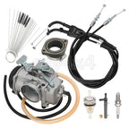Carburetor with Throttle Cable Intake Manifold for Kawasaki KLR650 (2008–2018) 15004-0073