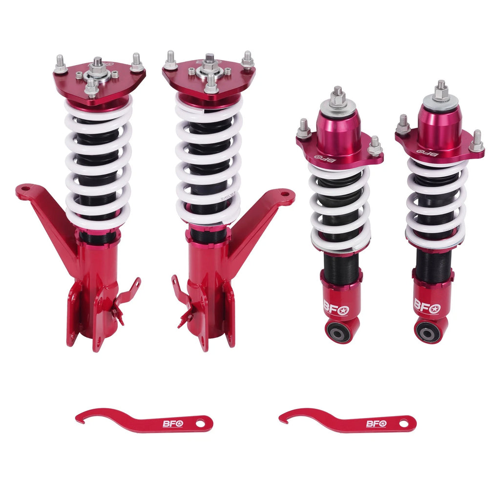 Set of 4 Adjustable Coilovers Suspension Kit for Honda Civic (2001–2005)