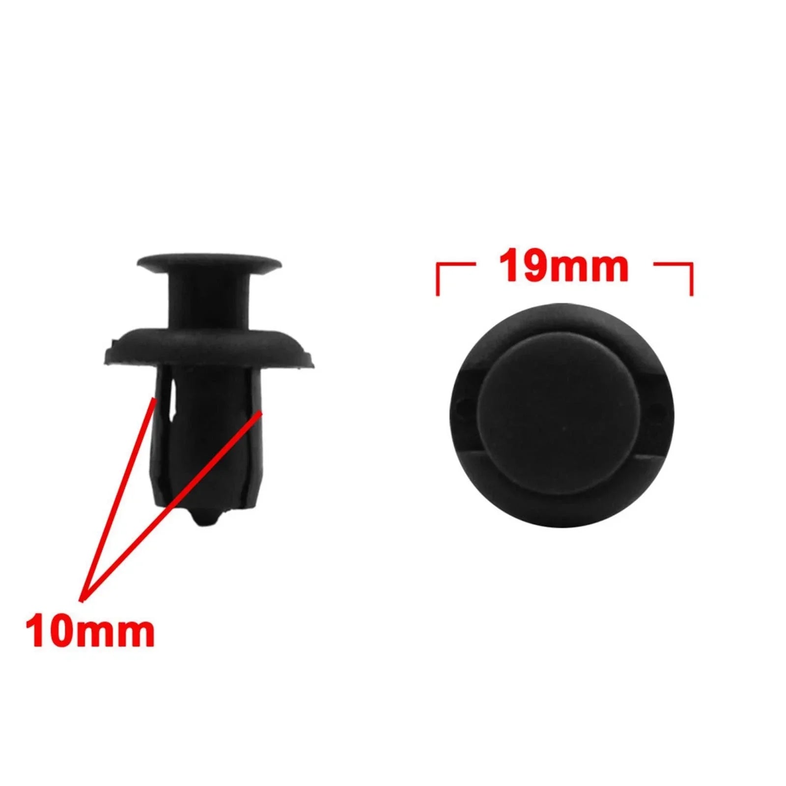 40 x Plastic Rivets Bumper Clips with Fastener Remover for Honda