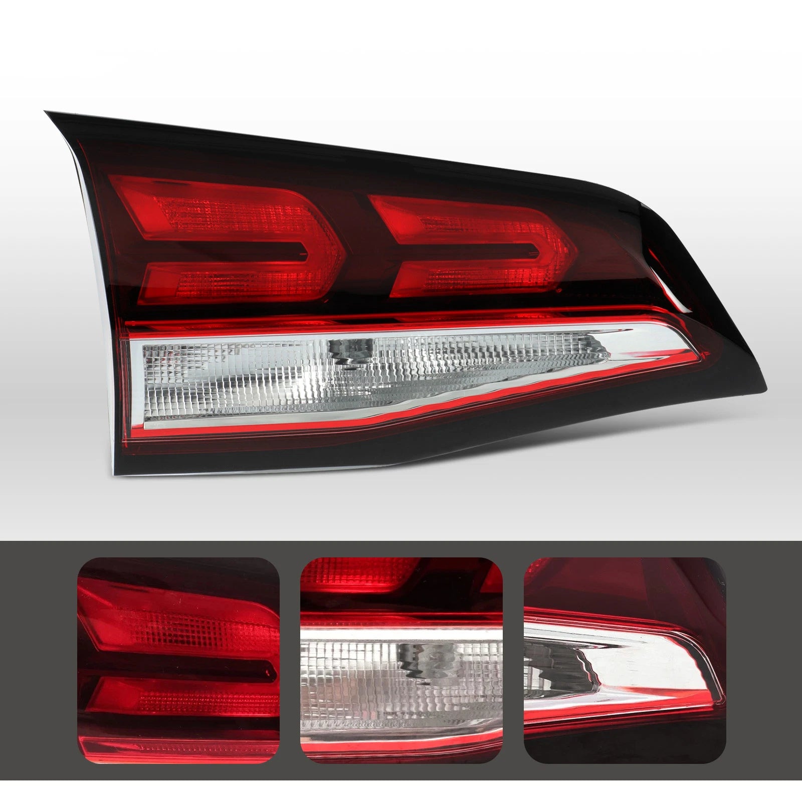 Tail Lamp for Chevrolet Equinox (2022–2024) Halogen Inner w/ Bulb Driver Left