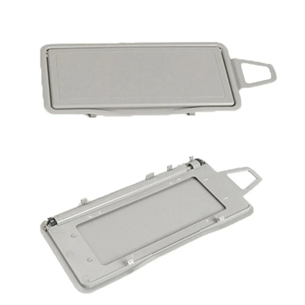 Gray Left Side Sun Visor Mirror Frame Cover for Mercedes S-Class (1998-2005)