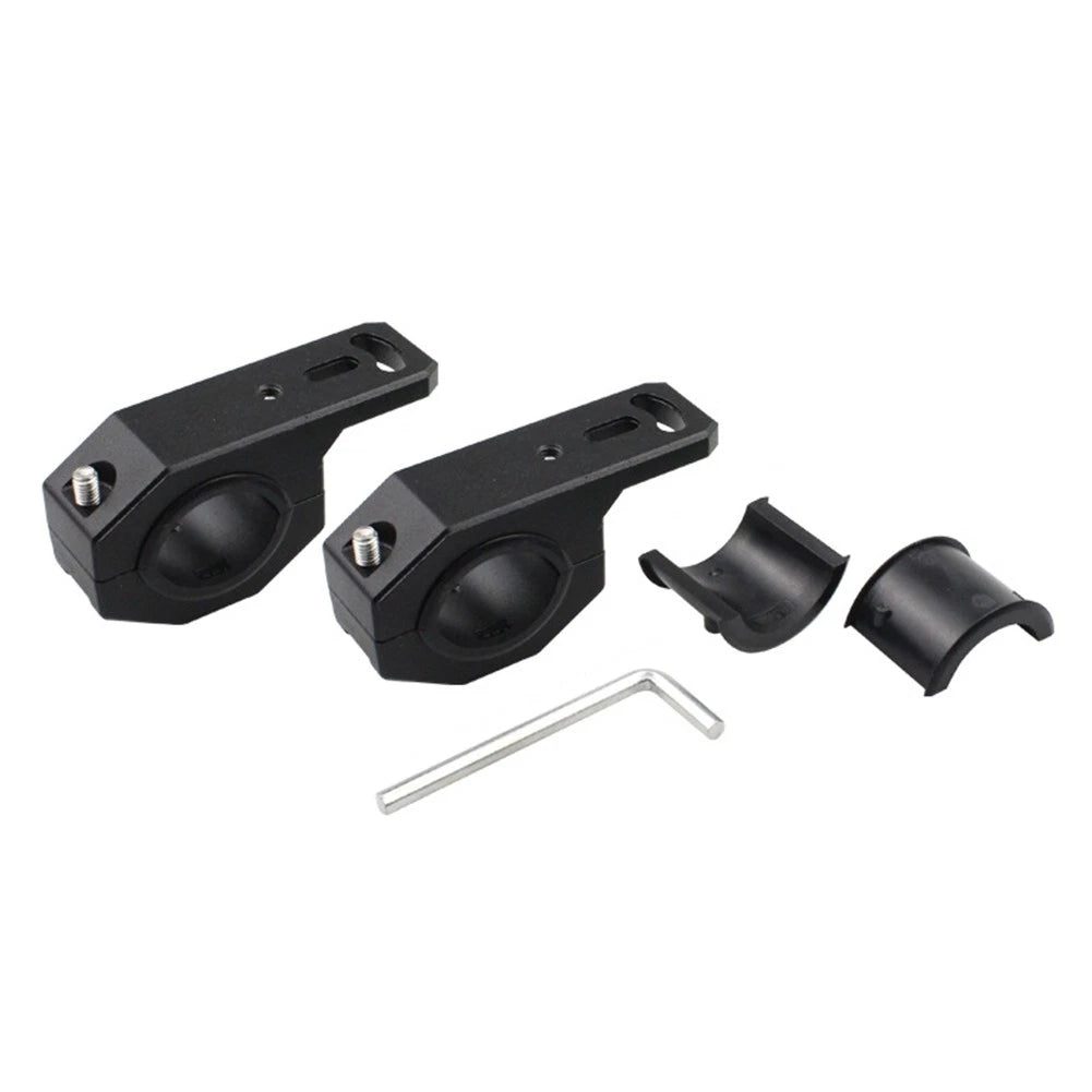 LED Headlight Tube Mount Kit for Universal Vehicles (18-30mm)