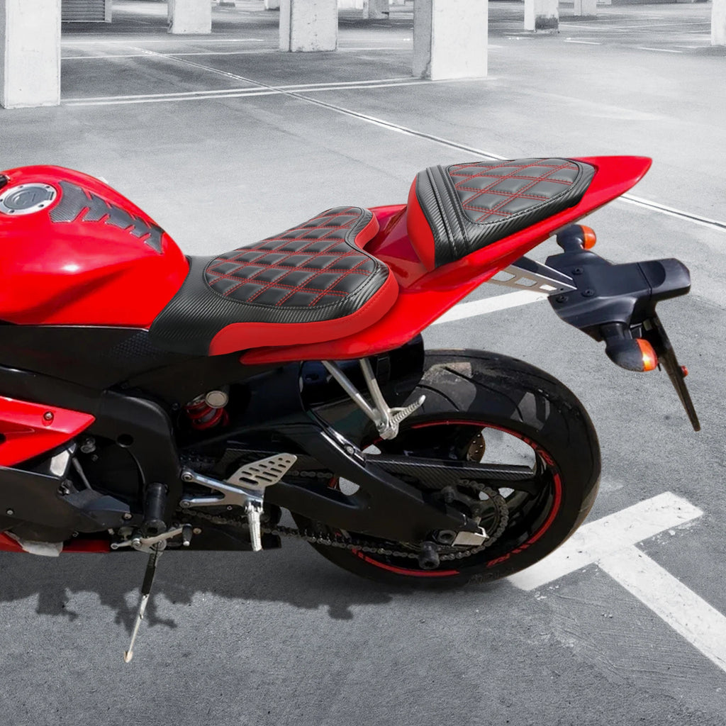 Driver & Passenger Pillion Seat for Yamaha YZF R6 (2006–2007)