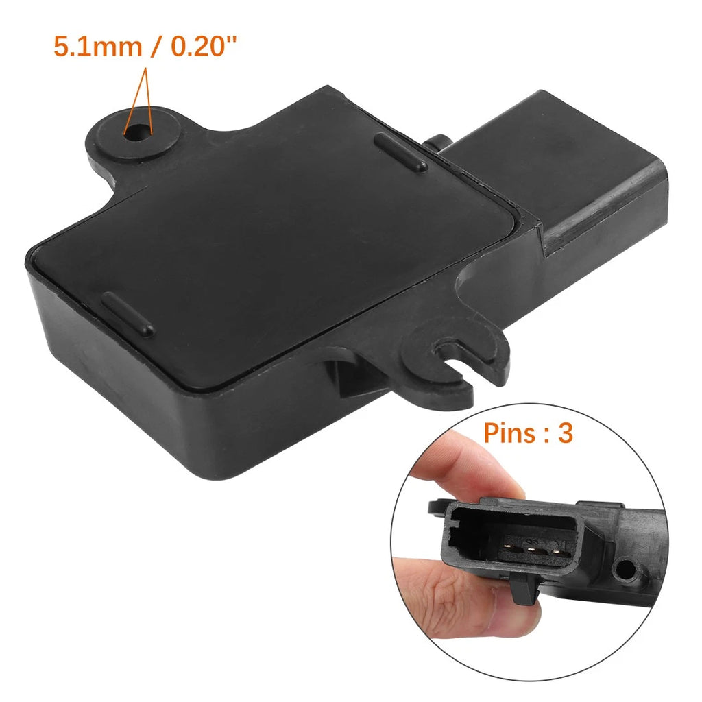 MAP Manifold Air Pressure Sensor 1648138 DY527 for Ford F150 F250 F350 F600 F700 (1997–2008)