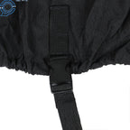 Waterproof Heavy Duty Towable Cover for Jon Boat (12ft–18ft) Black 600D
