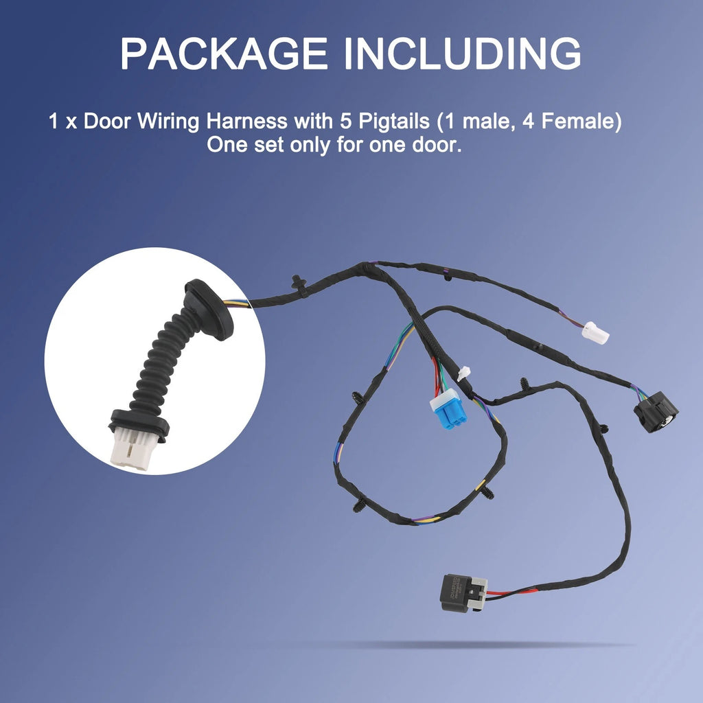 Rear Door Wiring Harness for Dodge Ram 1500/2500/3500 (2004-2010)
