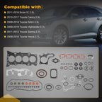 Head Gasket Set for Toyota Camry Highlander Scion RAV4 2.5L 2.7L (2009–2019)