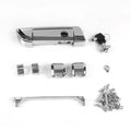 Chrome Hinges Latch for Harley Razor/Chopped/King Pack Trunk (2014–2023)