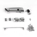 Chrome Hinges Latch for Harley Razor/Chopped/King Pack Trunk (2014–2023)