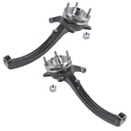 2X Front Steering Knuckle & Hub Bearing Assembly for Hyundai Sonata, Optima (2002-2005)