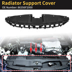 Radiator Support Cover for Hyundai Elantra (2017–2018) No. 86356F2000/86356-F2000 ABS