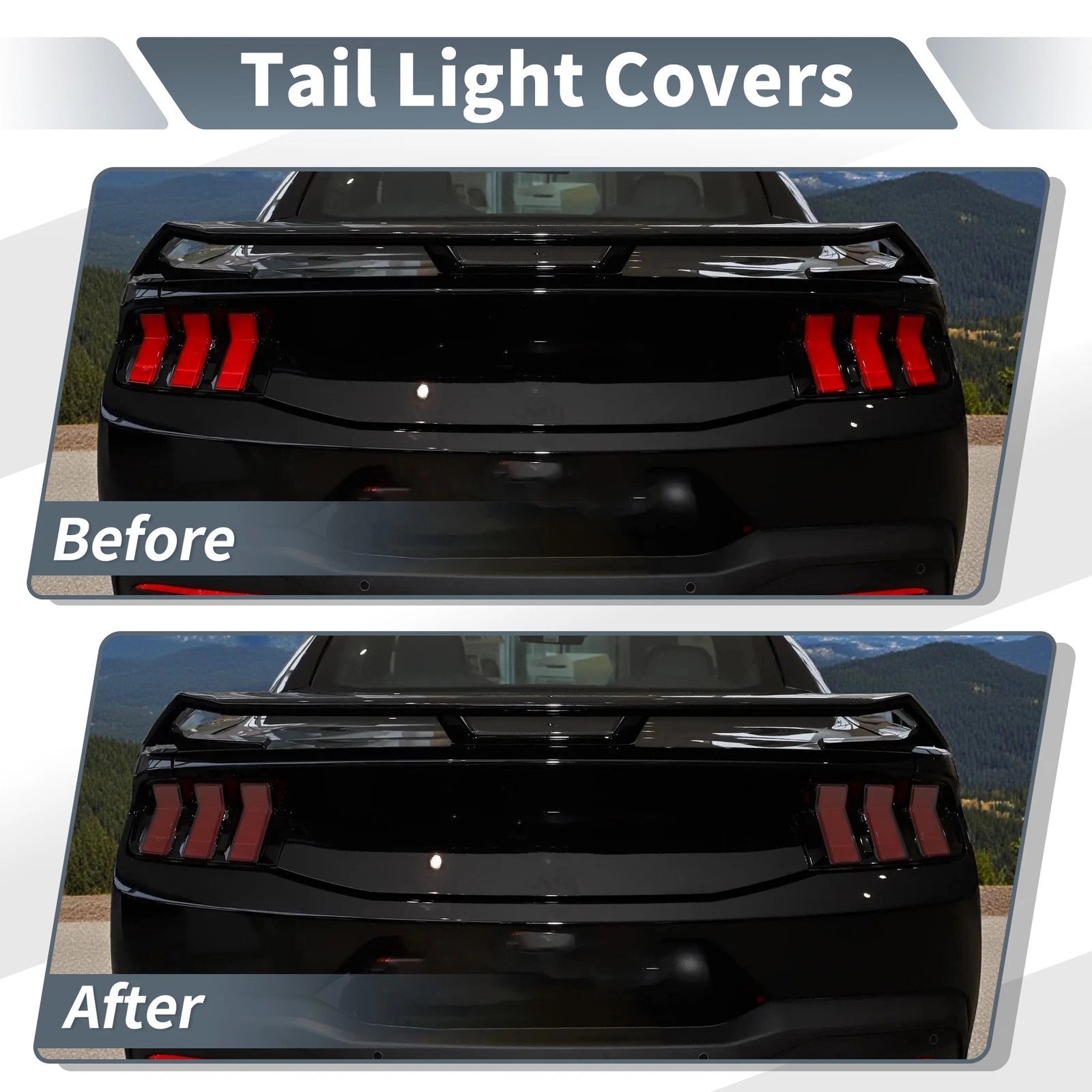 Tail Light Cover for Ford Mustang GT S650 (2024–2025)