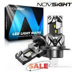 2X H4 LED Headlight Bulbs for NOVSIGHT (6500K, 16000LM, 60W)