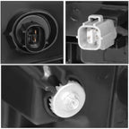 LED Projector Headlight Lamp for Toyota Corolla Sedan (2020–2024) - Right, Black Housing