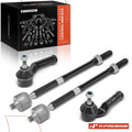 Set of 4 Inner & Outer Tie Rod Ends for Ford Escape (2013–2019) Focus (2012–2018) C-Max