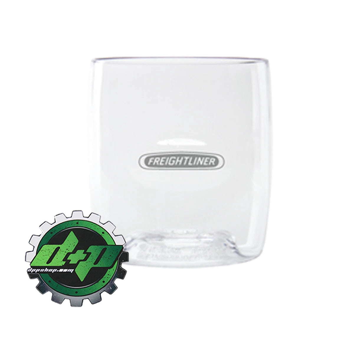 Govino Cup Set of 2 for Freightliner Trucks (Clear, Durable)