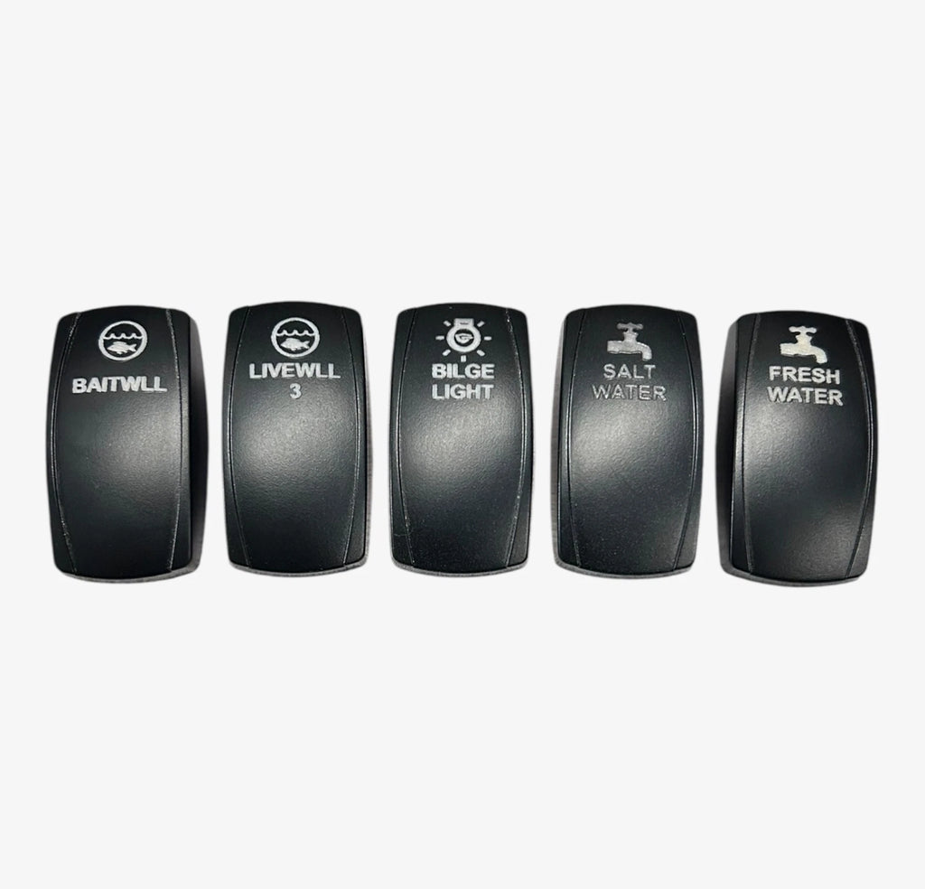 5X Boat Rocker Switch Cover Replacement for Marine Applications