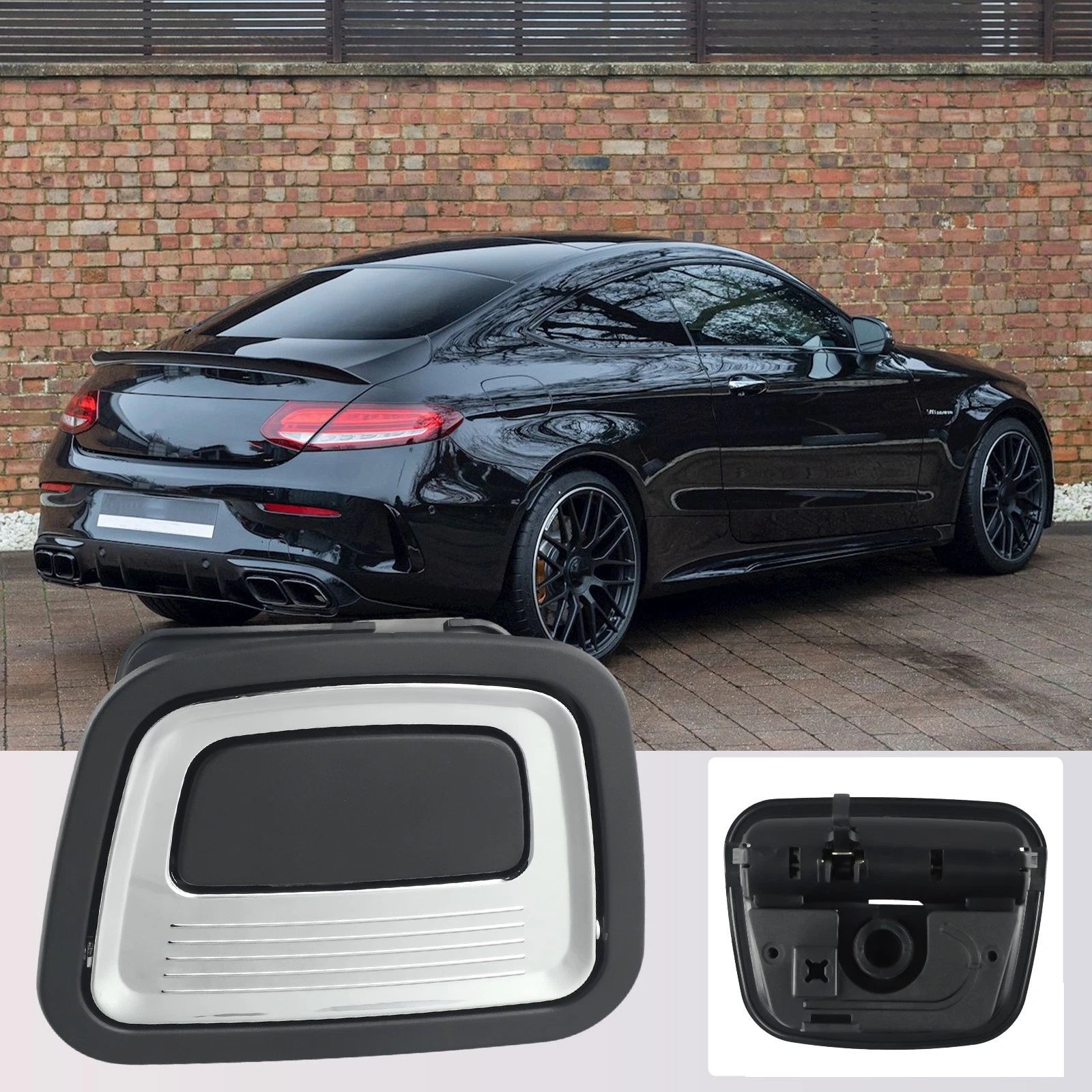 Handle Trim Trunk Floor Cover for Car Accessories (1pc) 0996800284 Black