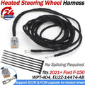 Heated Steering Wheel Wire Harness for Ford F150 (2021–2026) WPT-404 EU2Z-14474-AB