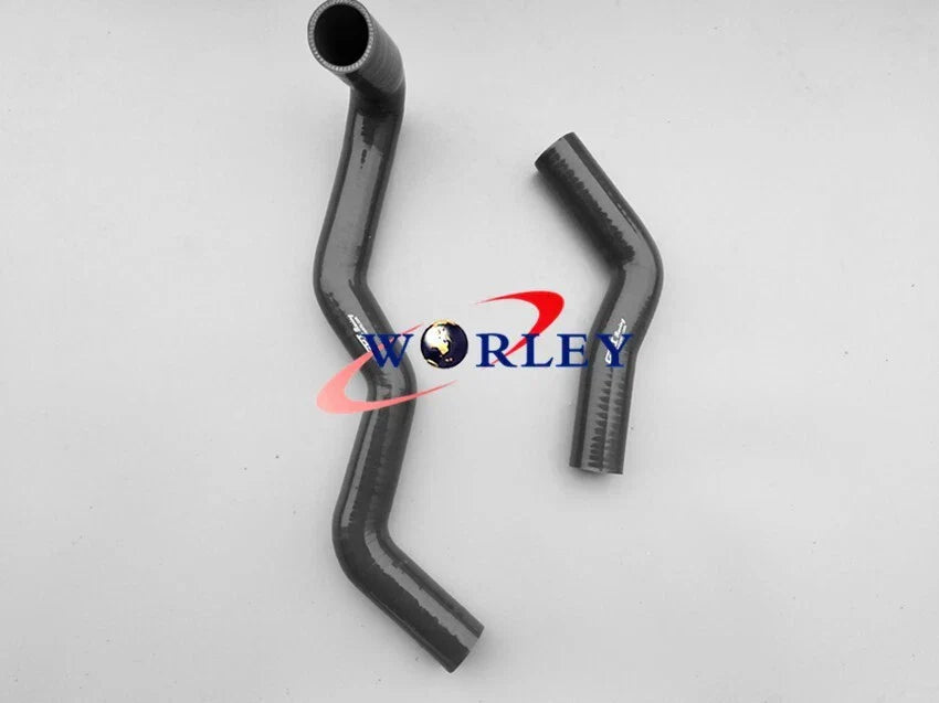 BLACK Silicone Radiator Hose for Toyota Hilux 2.4 Diesel (LN60-LN65)