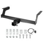 Rear Carbon Steel Class III Trailer Hitch 2" Receiver for Subaru Crosstrek (2018–2024)