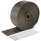2" Wide Exhaust Header Wrap for Universal Applications (30Ft, 5PC Ties)