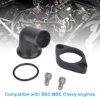 15° Swivel Water Neck Thermostat Housing for Chevy SBC BBC (327–454)