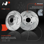 Front Drilled Brake Rotors & Pads Set for Nissan Altima