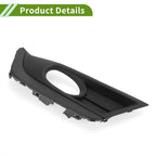 1pc Fog Light Grill for Honda CR-V (2016–2019) No. 71106TLYH11 Black