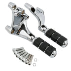 Chrome Passenger Footpeg Mount Bracket for Harley Sportster (2014-2022)
