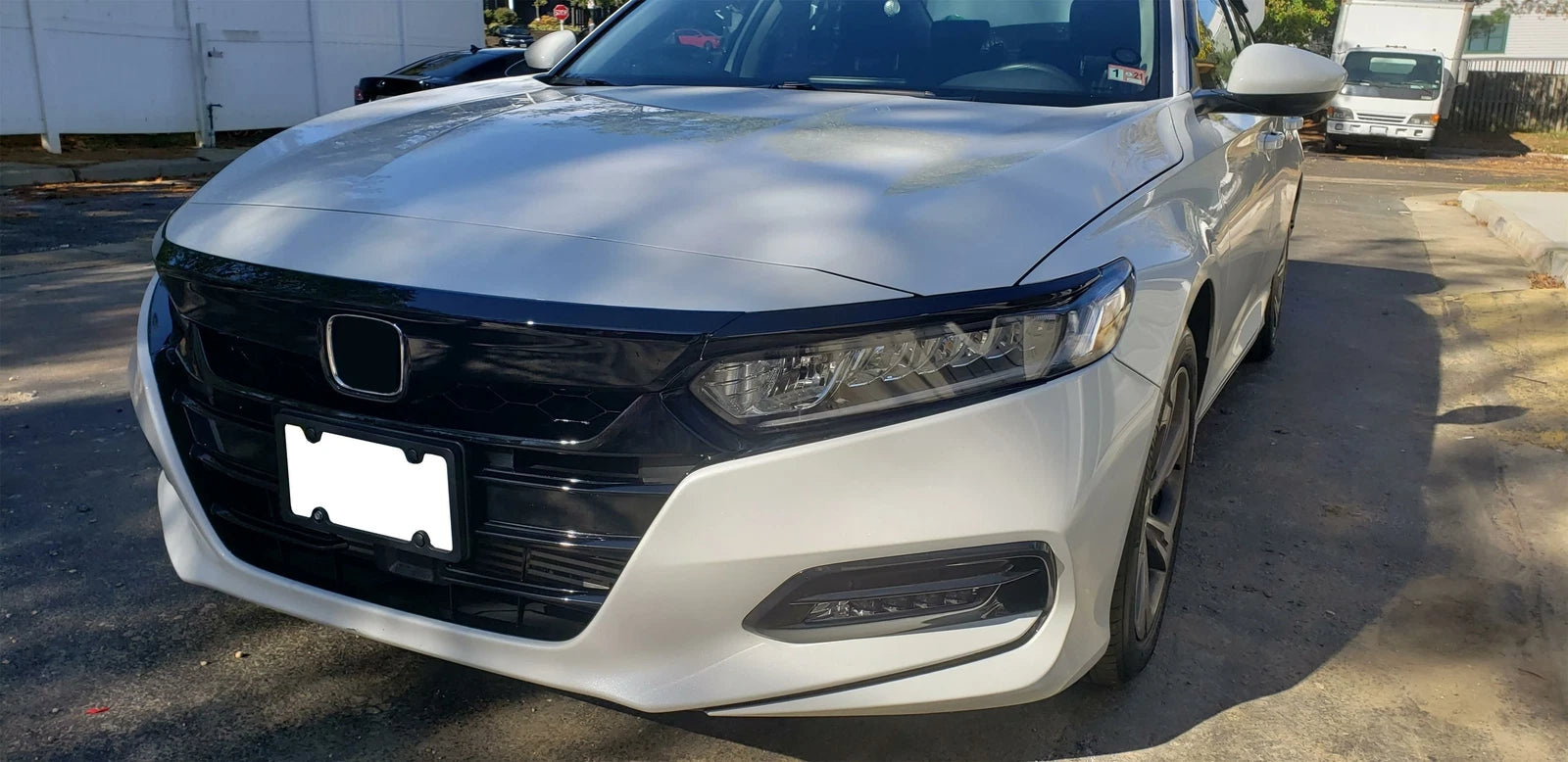 Gloss Black Grille Cover for Honda Accord (2018–2020)