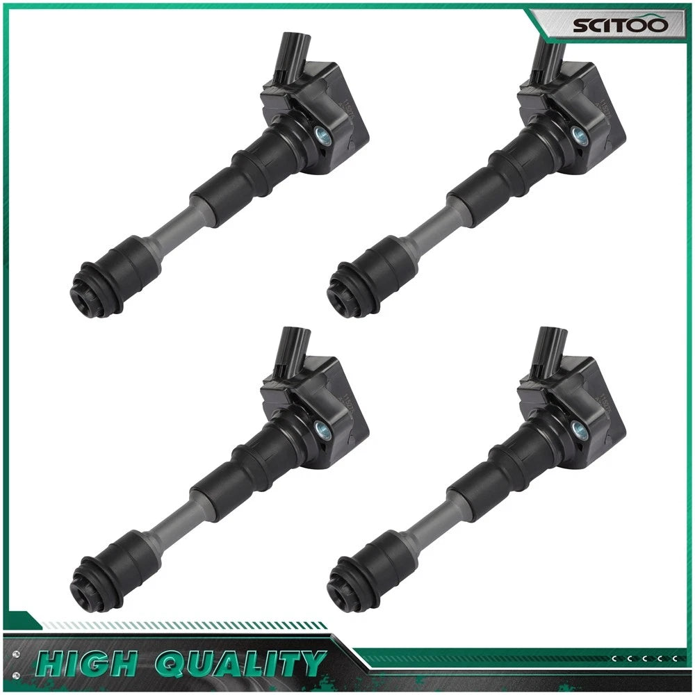 Set of 4 Ignition Coils for Volvo S60 V60 XC60 XC90 2.0L (2015–2020)
