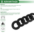 Oil Seal for Various Models (42x75x12mm, NBR Rubber, High Pressure)
