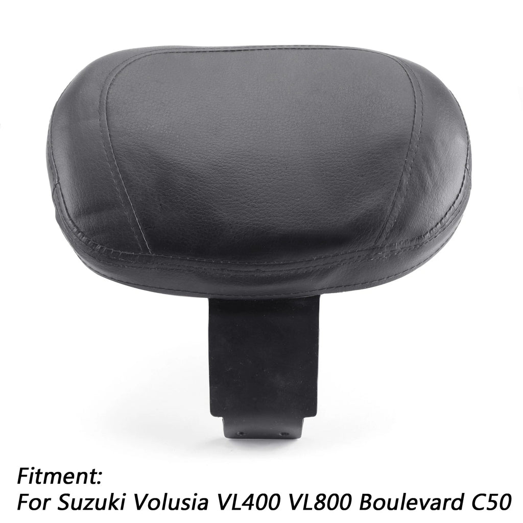 Driver Backrest Cushion Pad for Suzuki Volusia VL400 VL800 Boulevard C50 (2001–2020)