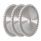 3 Pack 4.5-Inch Alloy Steel Cutting Saw Blades for Universal Use