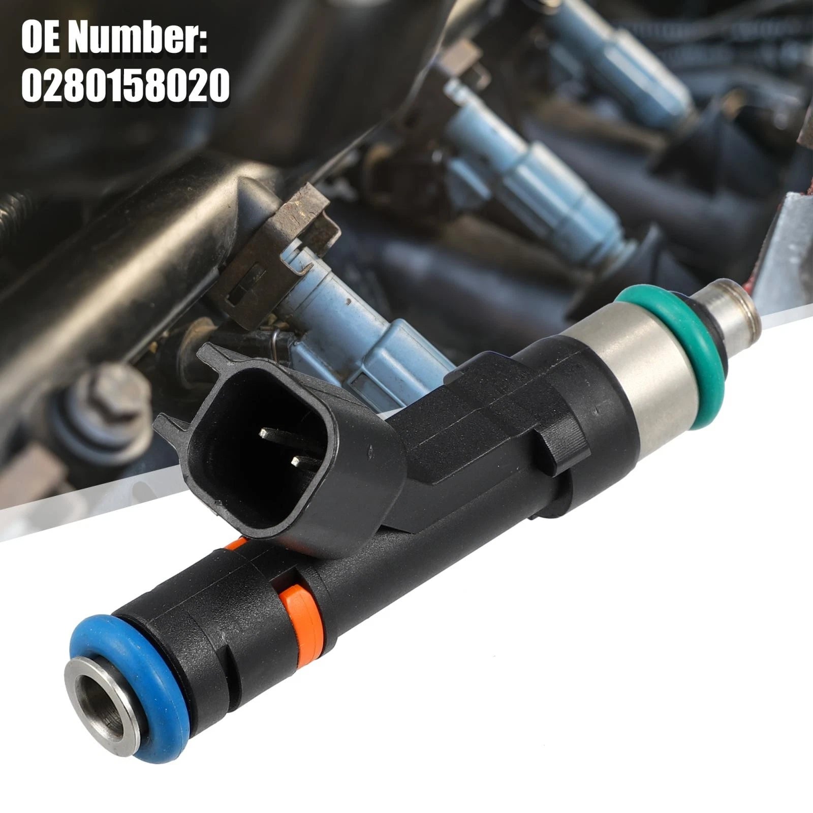 Fuel Injector 0280158020 for Dodge Nitro, Mitsubishi, Jeep (2007–2011)