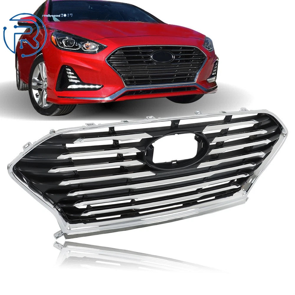 Chrome Grille for Hyundai Sonata (2018–2020)