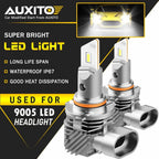 AUXITO 9005 HB3 LED Headlight Bulbs Kit for High Beam (30000LM)