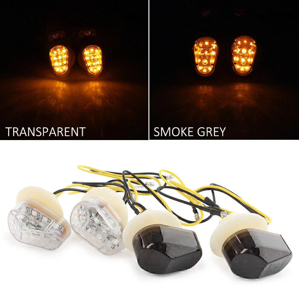 LED Amber Turn Signal Light Indicator Lens for Yamaha YZF R1 R6 FZ6R