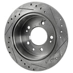 Rear Brake Disc Rotors and Pads Kit for Hyundai Elantra (2010)