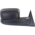 Manual Mirror Set of 2 for Dodge Ram 1500 (1994–2001) Towing Folding Black