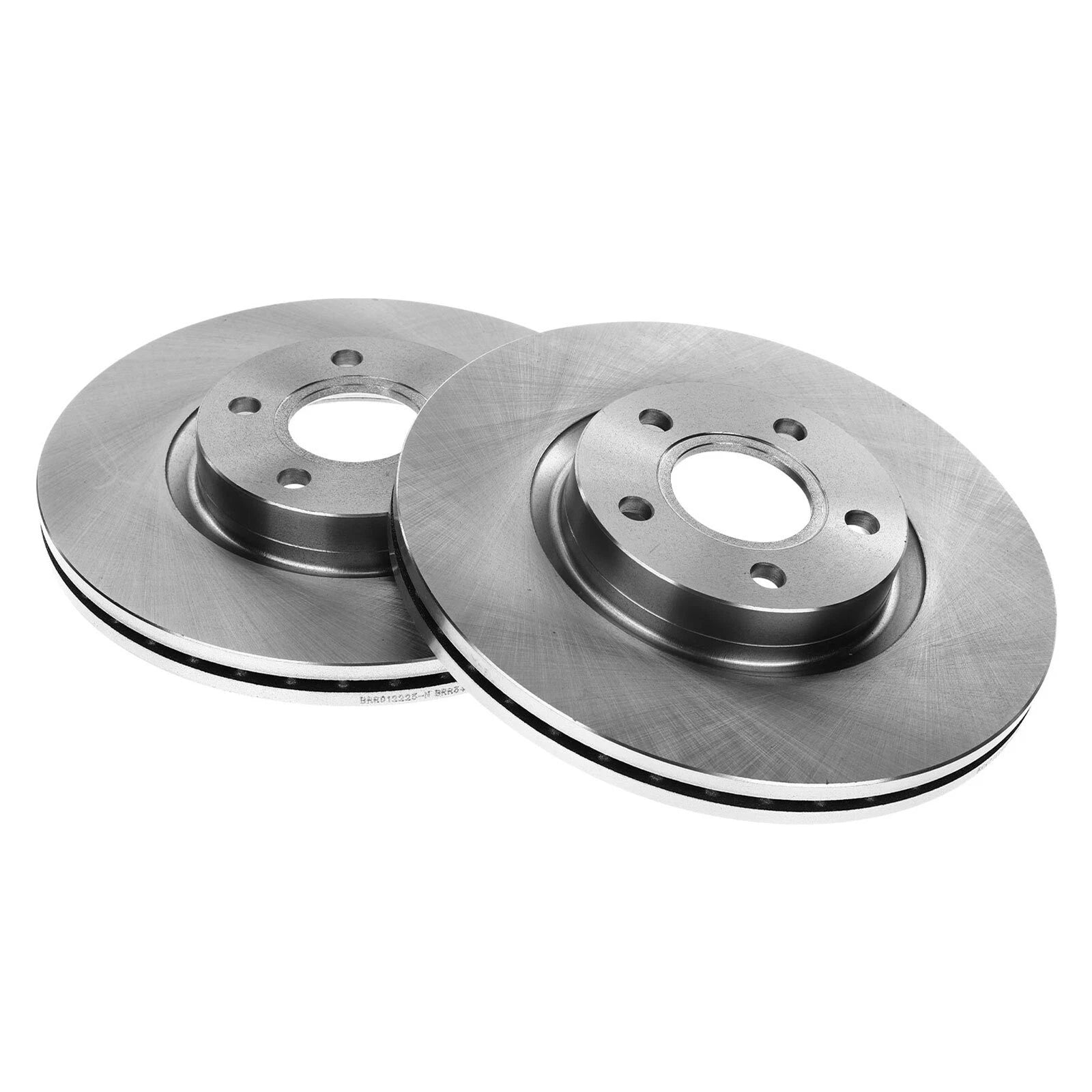 Front Disc Brake Rotors & Ceramic Pads for Ford Escape (2013-2015, 2017)