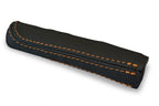 E Brake Boot Cover for BMW E30 (1984–1991) Leather Black Orange Stitch