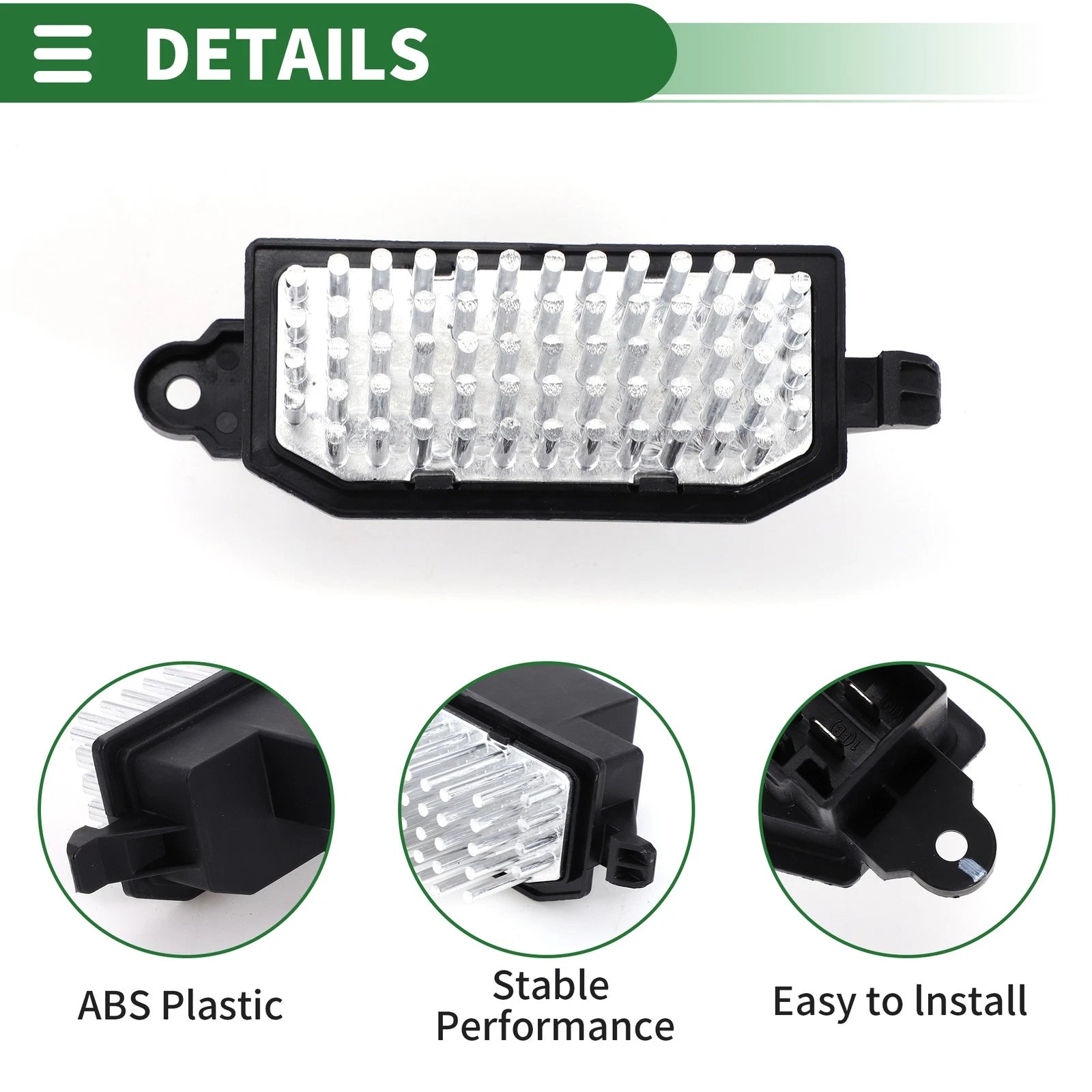 HVAC Blower Motor Resistor for Nissan Rogue (2014–2019)