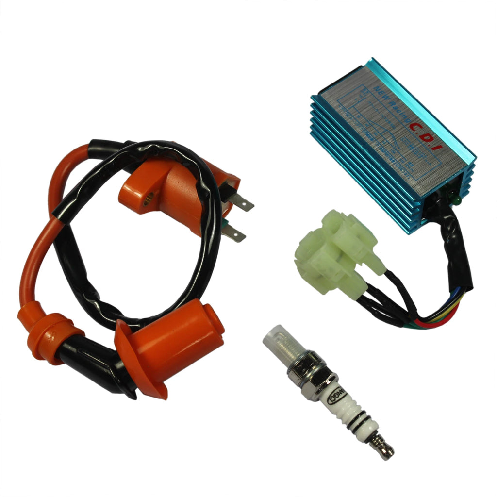 Ignition Coil for GY6 Scooter Go Kart ATV (50cc–150cc)